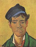 Vincent Van Gogh Young Man with a Cap (nn04) oil